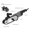 PROMAC - 312 - Ponceuse pour tube 1500W 230V bande 620x40mm - 2