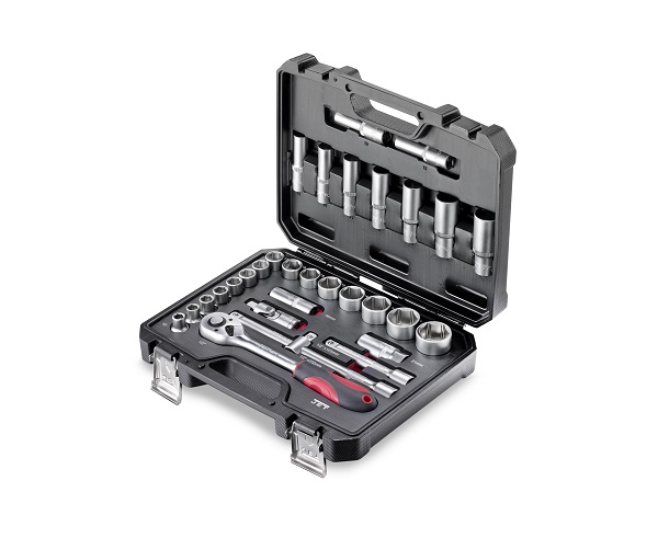 Coffret jeu de douilles Chrome 115 pièces - Auto