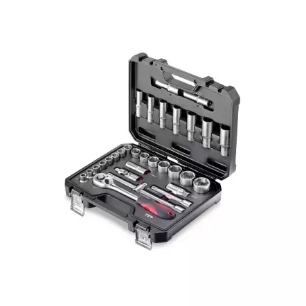JET - X-31 - Coffret de jeu de clé à douilles 31 pièces