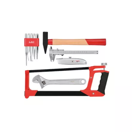 JET - Y-116B - Coffret d'outils en aluminium 116 pièces