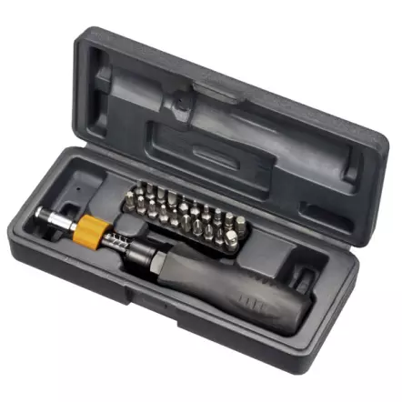 CMT - CMTTW006 - Tournevis Dynamométrique réglable avec 20 embouts & coffret