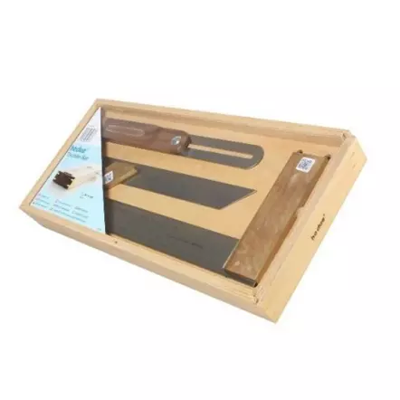 SHINWA - MESUA033 - Coffret d'outils de Mesure pour Menuisier - 3 pièces
