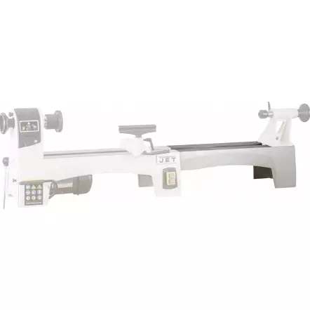 Rallonge de Banc en fonte 500 mm pour Tours à Bois Jet JWL1015 et JWL1015VS