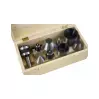 HOLZPROFI - DW-KIT-CP - Coffret de 6 contres pointes tournantes CM2 - 1