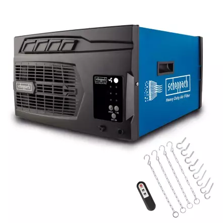 HDA14 - Système de Filtration d'air d'atelier - 3 vitesses - Débit max 740 m³/h