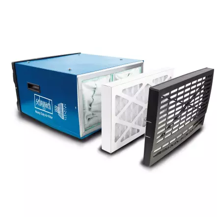HDA14 - Système de Filtration d'air d'atelier - 3 vitesses - Débit max 740 m³/h
