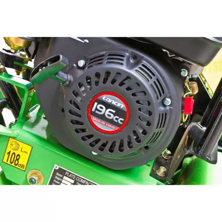 ZIPPER - ZI-RPE60C - Compacteur thermique à plaque vibrante 4100 W - Plaque 360 x 430 mm - Force de vibration 10,5 KN