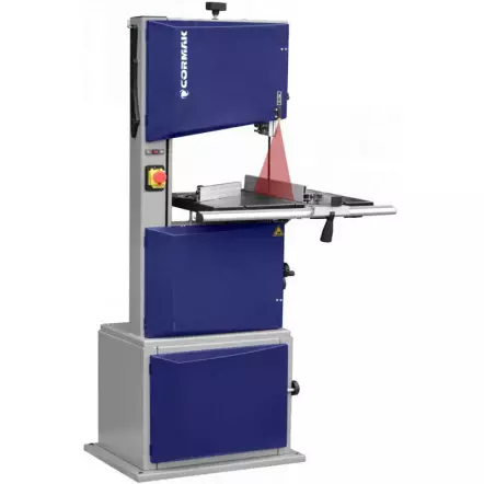 CORMAK - BS350 - Scie à ruban d'Atelier Hauteur de coupe 220 mm - Puissance 1100 W