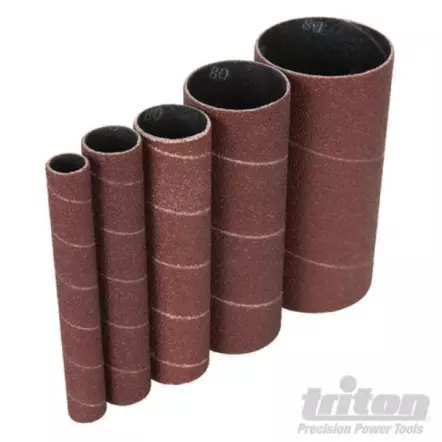 TRITON-Lot-de-5-manchons-abrasifs-grain-80-pour-ponceuse