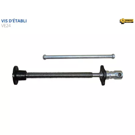 ÉTABLIS FRANÇOIS - VE24 Vis de serrage filetage trapézoïdal (Ø 24 mm, pas de 5 mm)