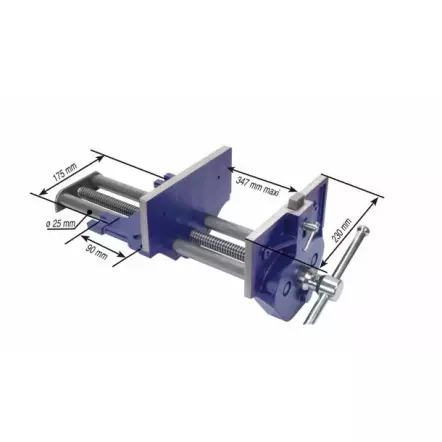 ÉTABLIS FRANÇOIS - PR 52 - Presse à serrage rapide - Ouverture Max. 340 mm