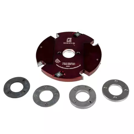 HOLZMANN - VN160-2 - Porte outil à tenonner extensible Ø 160 mm / 14 - 28 mm
