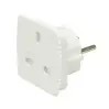 SILVERLINE - Adaptateur Prise électrique UK - UE - 230 V - 1