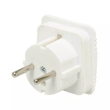 SILVERLINE - Adaptateur Prise électrique UK - UE - 230 V