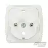 SILVERLINE - Adaptateur Prise électrique UK - UE - 230 V - 4