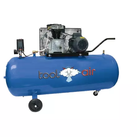 PROMAC - C200-330M - Compresseur Cuve 200 Litres - 230V - 10 bars - Débit 330 L/min