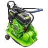 ZI-RPE60 - Compacteur thermique à plaque vibrante thermique 4100 W - Plaque 350 x 510 mm - Force de vibration 12,6 KN - 2