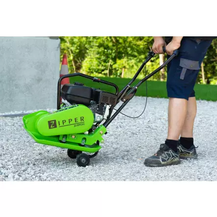 ZI-RPE60 - Compacteur thermique à plaque vibrante thermique 4100 W - Plaque 350 x 510 mm - Force de vibration 12,6 KN
