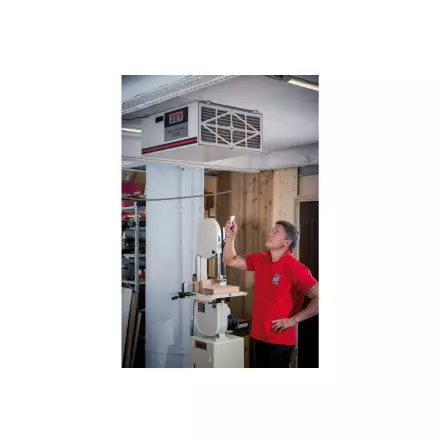 AFS-1000B-M - Système de filtration d'air 1000 CFM (1699 m³/h), 3 vitesses avec télécommande - 230V 0,12 kW