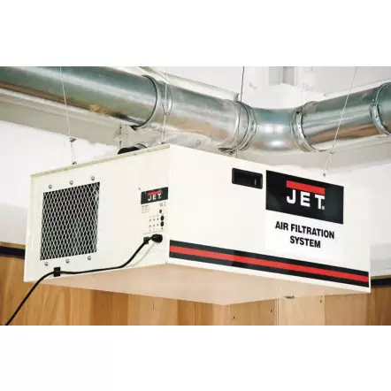 AFS-1000B-M - Système de filtration d'air 1000 CFM (1699 m³/h), 3 vitesses avec télécommande - 230V 0,12 kW