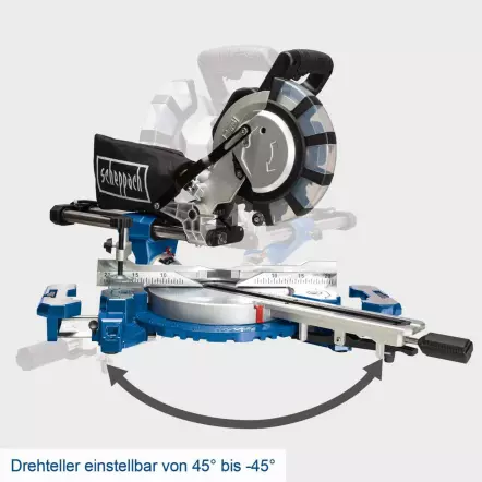 SCHEPPACH-HM254SPX-Scie-a-onglet-2200-W-Lame-o-255mm-60-5