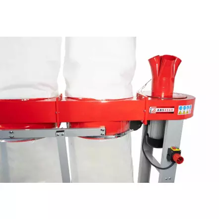 ABS4560 Aspirateur à copeaux de bois 3 x 160 L 400 V - 3700 W