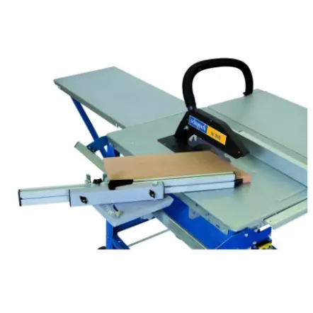 SCHEPPACH - TS310 Scie circulaire - 230V 2200 W - avec chariot, rallonges AR et 2 lames Ø 315mm 24 et 48 dents (coupe max. 83 mm)
