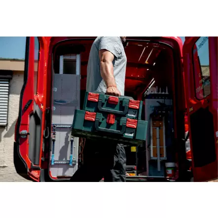 METABO - HO 26-82 Rabot 620 W + Coffret metaBOX - Largeur de rabotage 82 mm