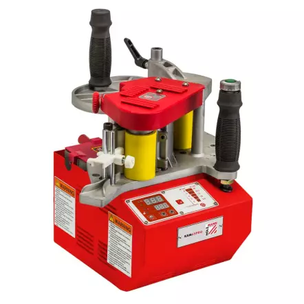 HOLZMANN - KAM65PRO Plaqueuse de chant portative 230 V 855 W - Hauteur de chant min./max. 10-65 mm