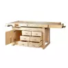HOLZMANN - WB210C - Établi de menuisier d'une longueur de 2100 mm avec tiroirs - 2