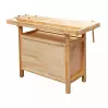 HOLZMANN - WB138C - Établi en bois massif longueur de 1380 mm avec 3 tiroirs - 3