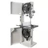 JWBS-18 Scie à ruban Roue ø470 mm Hauteur/Largeur de coupe maxi. : 406 et 457 mm - 230V/1,5kW (2CV) - 2