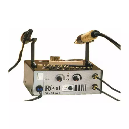 HOBBYRING - Brenn Royal - Poste de Pyrogravure Double professionnel 30 W + 80 W