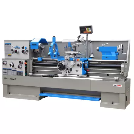 PROMAC - GH-1860ZX-T-QC Tour à métaux 400V 5600W - Entre pointes 1524 mm