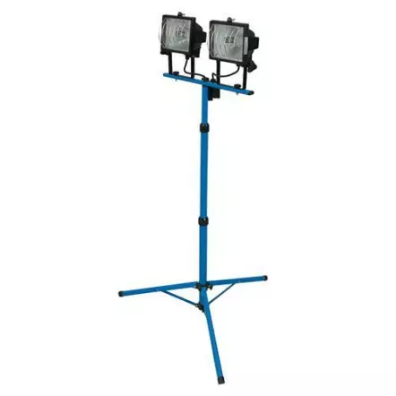 SILVERLINE - Double projecteur de chantier 2 x 7 000 lumens