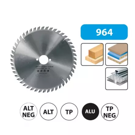 LEMAN - Lame de scie circulaire carbure (Différrents diamètres : de 100 mm à 415 mm)