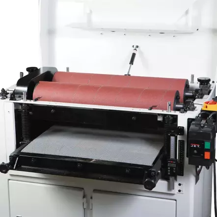DDS-237-T Ponceuse à double cylindre 940x75mm ou x100mm 400V 8.5kW