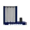 CORMAK - DCV4500Eco - Aspirateur à Copeaux Industriel 4500m3/h - Haut degré de filtration - 400V - 7
