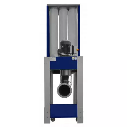 CORMAK - DCV4500Eco - Aspirateur à Copeaux Industriel 4500m3/h - Haut degré de filtration - 400V