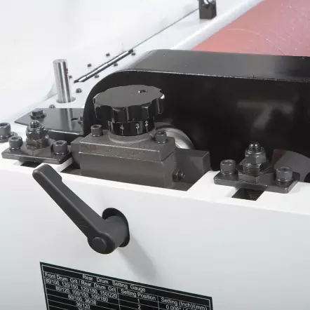 DDS-225-T Ponceuse à double cylindre 940x75mm ou x100mm 400V 5.5kW