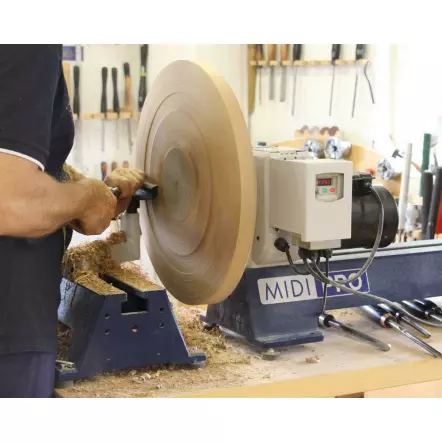 Rallonge de banc 230 mm pour tour à bois MIDI-PRO