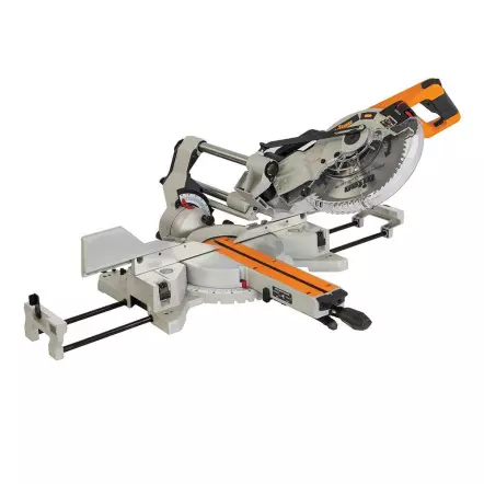 TRITON - TCMS254 - Scie à Onglet Radiale diamètre 254 mm - Hauteur de coupe 64 mm - Puissance 1800 W