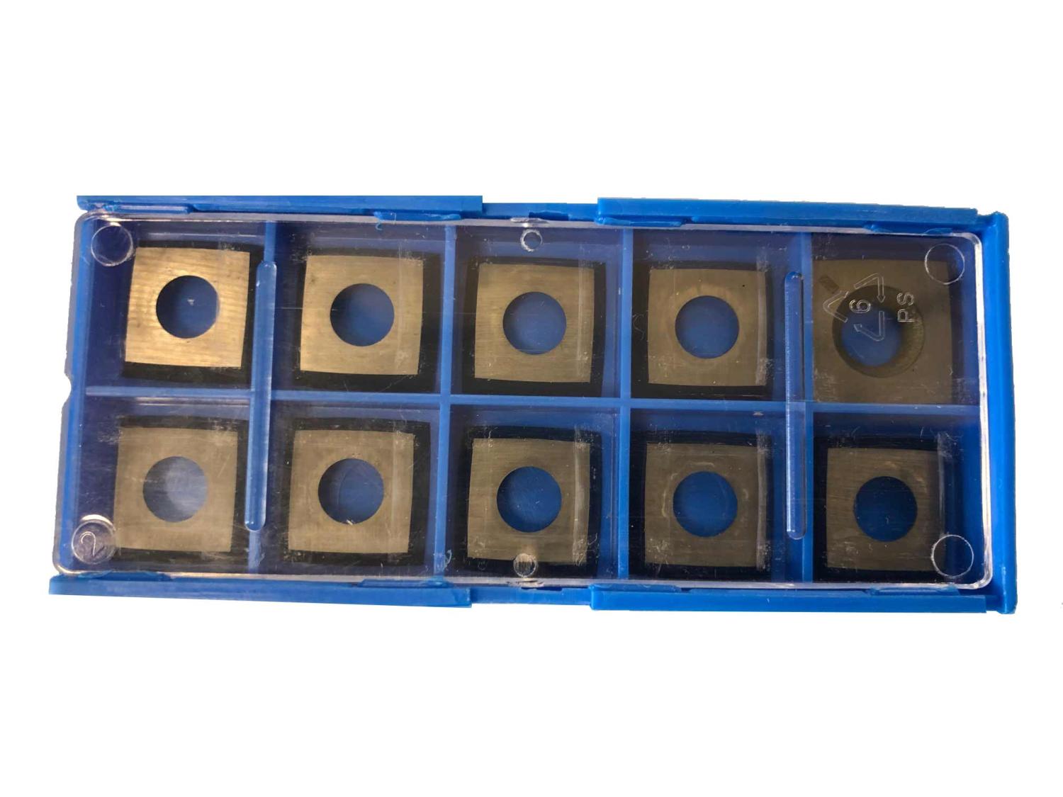 Lot De 10 Inserts Carbure 30x12x1,5mm - Angle 35°, Pour Rabotage Bois, Tournage, Outils De Travail Du Bois - 3