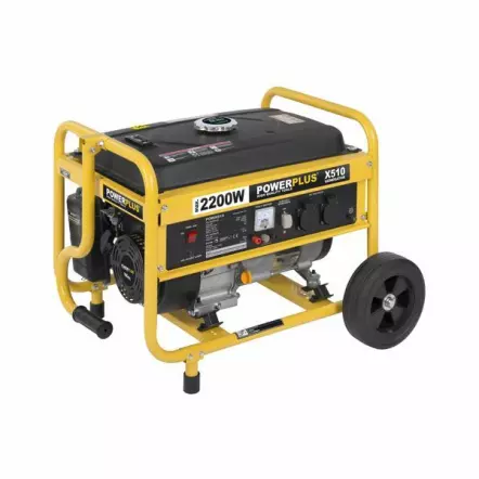 POWERPLUS - POWX510 Groupe électrogène 2200W Moteur 4 temps 196 cc