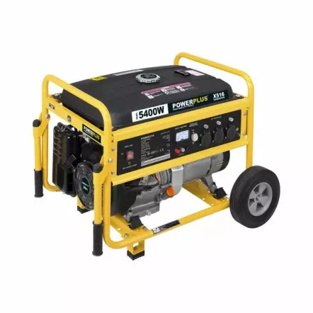 POWERPLUS - POWX516 Groupe électrogène 5400W Moteur 4 temps 389 cc