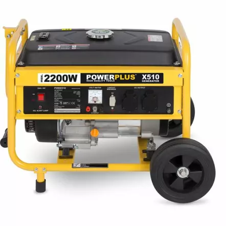 POWERPLUS - POWX510 Groupe électrogène 2200W Moteur 4 temps 196 cc