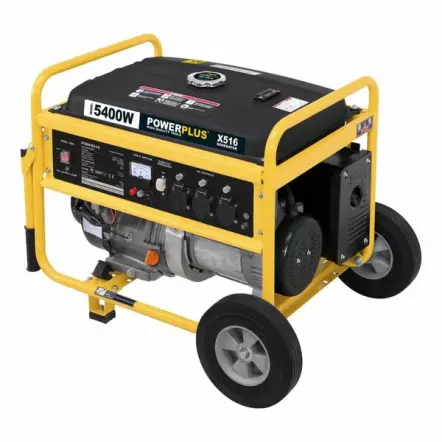POWERPLUS - POWX516 Groupe électrogène 5400W Moteur 4 temps 389 cc