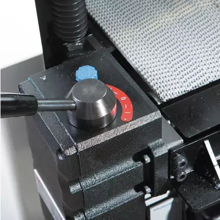 DDS-237-T Ponceuse à double cylindre 940x75mm ou x100mm 400V 8.5kW