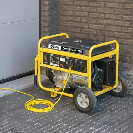 POWERPLUS - POWX516 Groupe électrogène 5400W Moteur 4 temps 389 cc