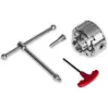 HOLZPROFI - DW-MAN96 - Mandrin 4 mors Ø96 mm avec queue de cochon - 1